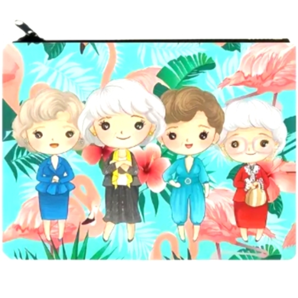 Super sweet the Golden girls small cosmetic case makeup case